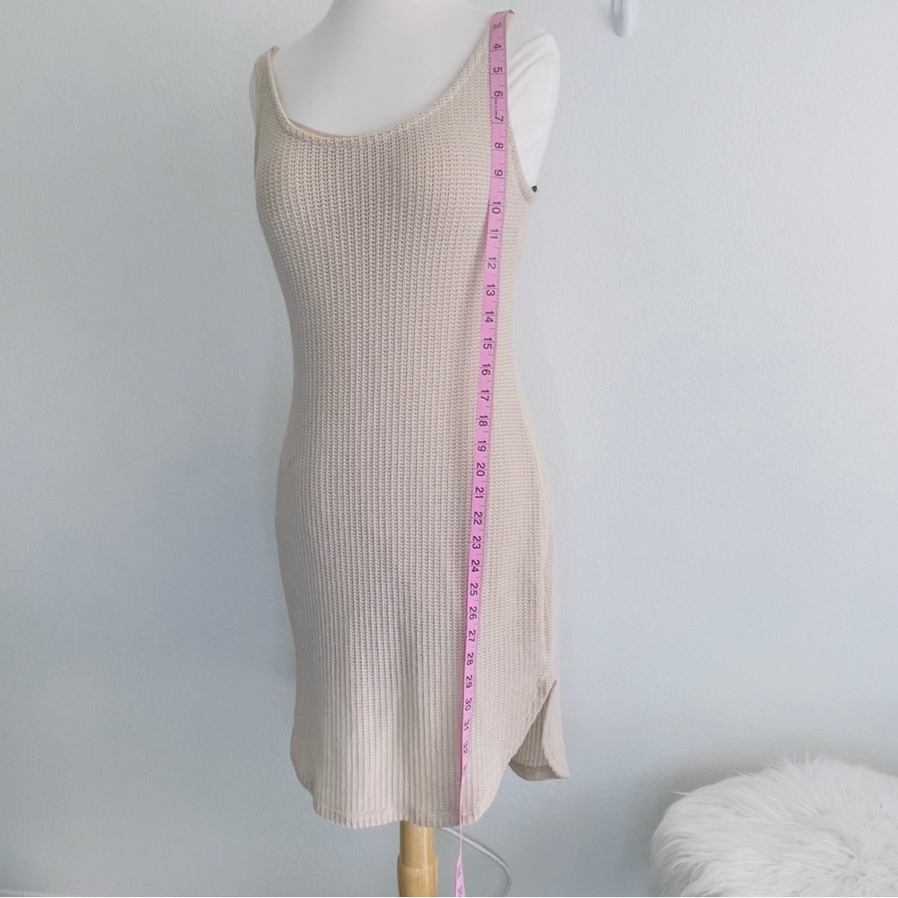 HONEY PUNCH NWOT Tank Dress knit low scoop neckline fully lined